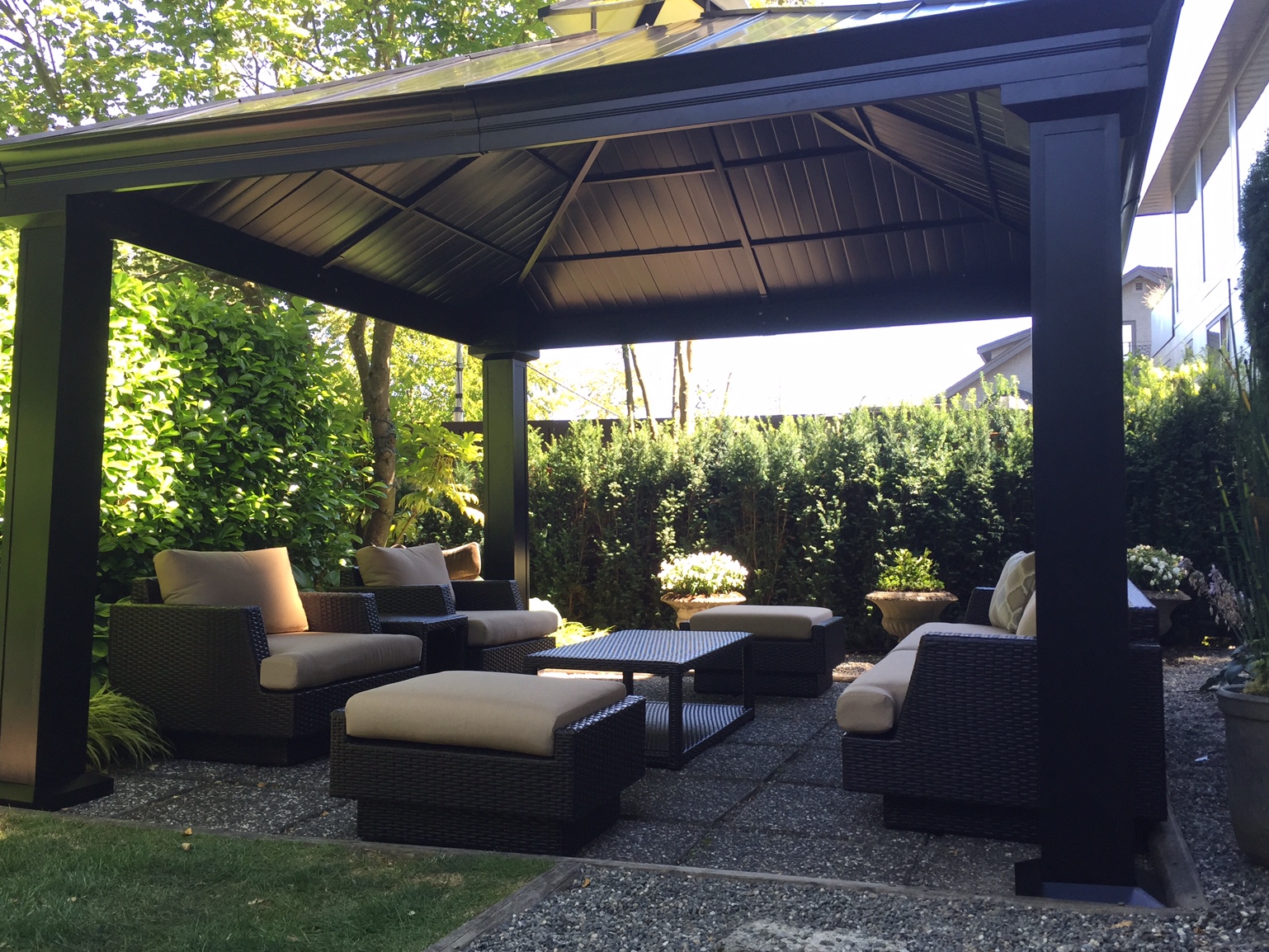 gazebo outdoor furniture installers vancouver